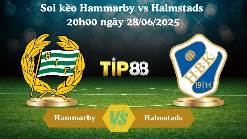 TIP88 Nhận định soi kèo Hammarby vs Halmstads 20h00 ngày 28/06/2025 - VĐQG Thụy Điển