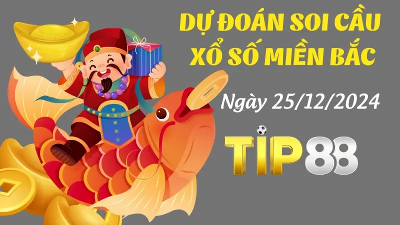 TIP88 Dự Đoán Soi Cầu Miền Bắc Ngày 25/12/2024 - Số Đẹp Chuẩn Nhất Trong Ngày