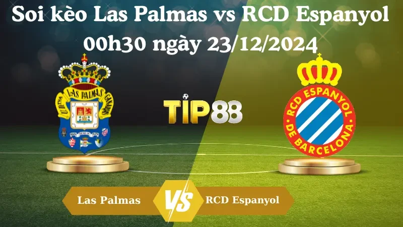 TIP88 Nhận Định Soi Kèo Las Palmas Vs Rcd Espanyol 00h30 Ngày 23/12/2024 – La Liga